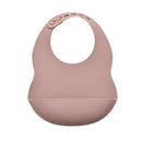 PRE-ORDER Bambino Pink Silicone Feeding Set With Bib, Bowl & Spoon