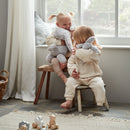 PRE-ORDER Bambino Plush Grey Medium Rabbit Soft Toy - 18cm