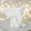 Bambino Plush White Medium Elephant Soft Toy - 18cm