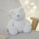 PRE-ORDER Bambino Plush White Medium Bear Soft Toy - 18cm