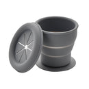 Bambino Silicone Collapsible Blue Snack Cup