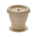 Bambino Silicone Collapsible Natural Snack Cup