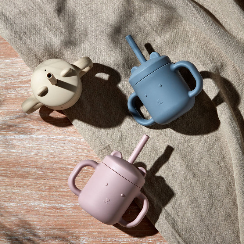 PRE-ORDER Bambino Silicone Pink Sippy Cup