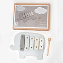 PRE-ORDER Bambino Wooden Elody the Elephant Xylophone