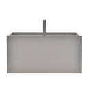 Bambino Wooden 'Baby's Bits & Bobs' Wooden Grey Caddy - 30cm