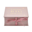 Bambino 'Dream Big' Pink Keepsake Box