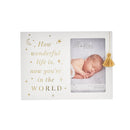 Bambino 'How Wonderful Life Is' Wooden Photo Frame (4" x 6")