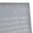 PRE-ORDER Bambino 'Little Boy' Blue Wooden Standing Plaque - 18 x 13cm