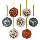 Disney Enchanted Forest Bambi Set of 7 Baubles in Beautiful Gift Box