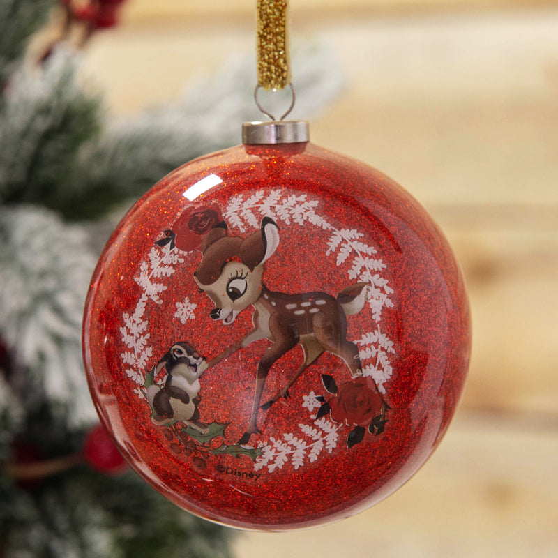 Disney Enchanted Forest Bambi Set of 7 Baubles in Beautiful Gift Box