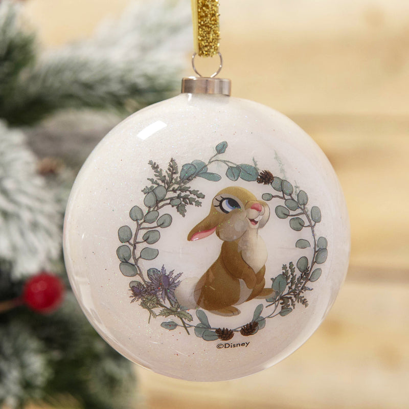 Disney Enchanted Forest Bambi Set of 7 Baubles in Beautiful Gift Box