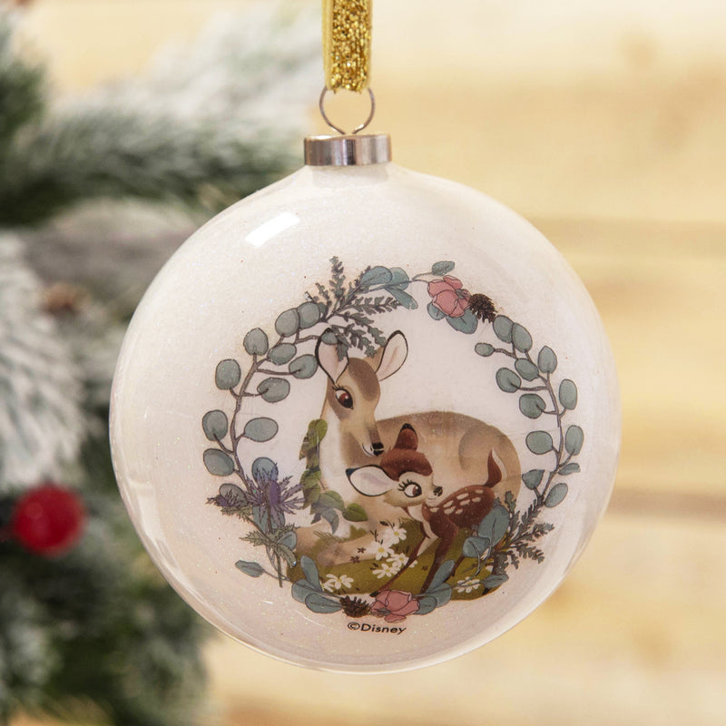 Disney Enchanted Forest Bambi Set of 7 Baubles in Beautiful Gift Box