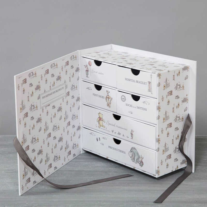 Disney Magical Beginnings Winnie the Pooh Keepsake Box With Special