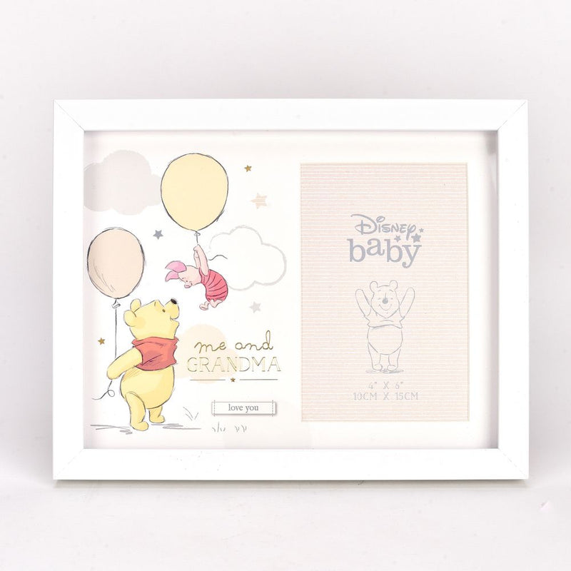 Disney Magical Beginnings Winnie the Pooh 'Me and Grandma' Photo Frame