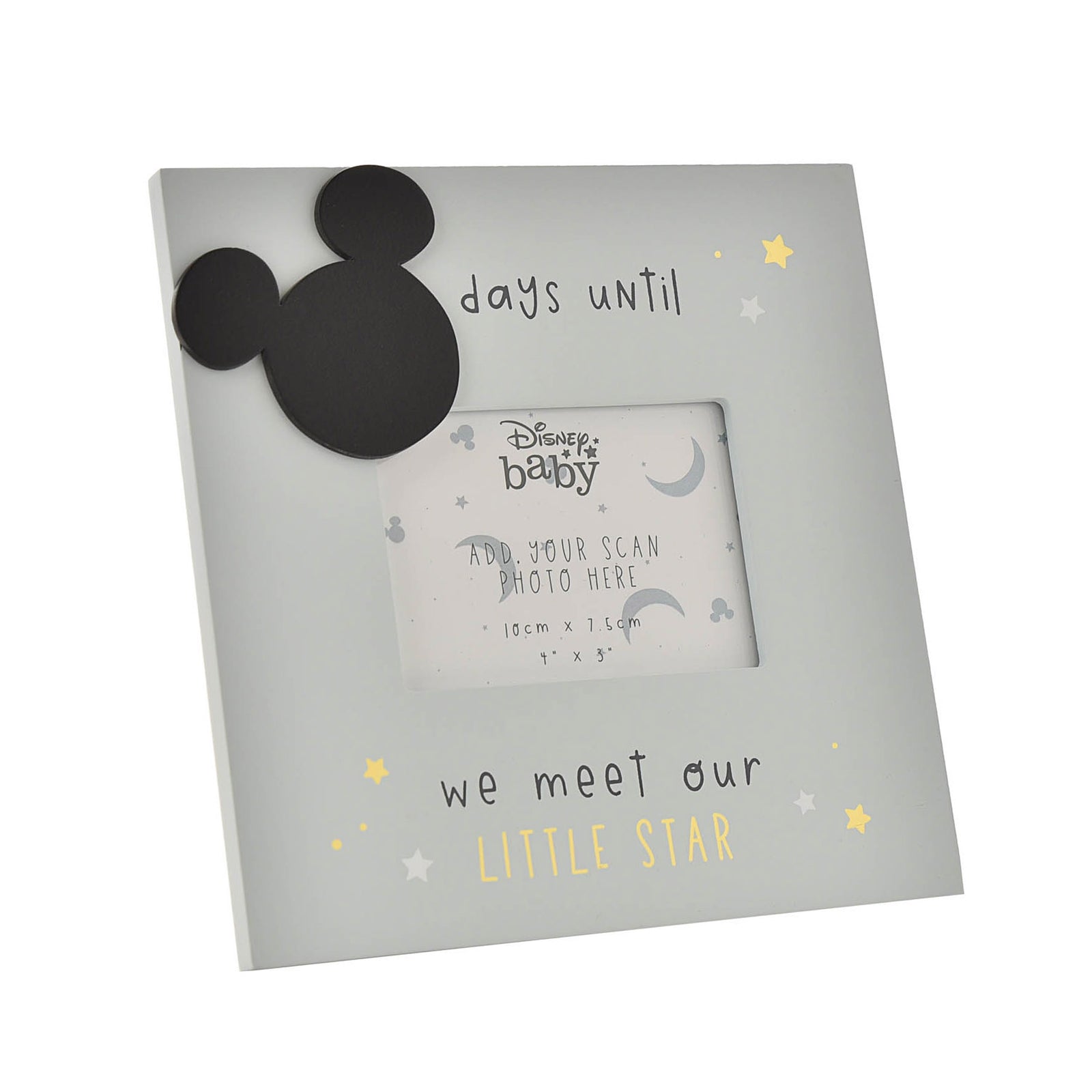 Disney Mickey Mouse Boxed Blue Scan Frame With Countdown