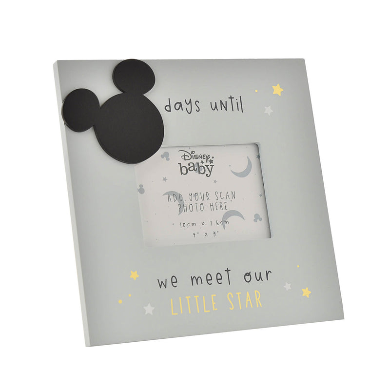Disney Mickey Mouse Boxed Blue Scan Frame With Countdown