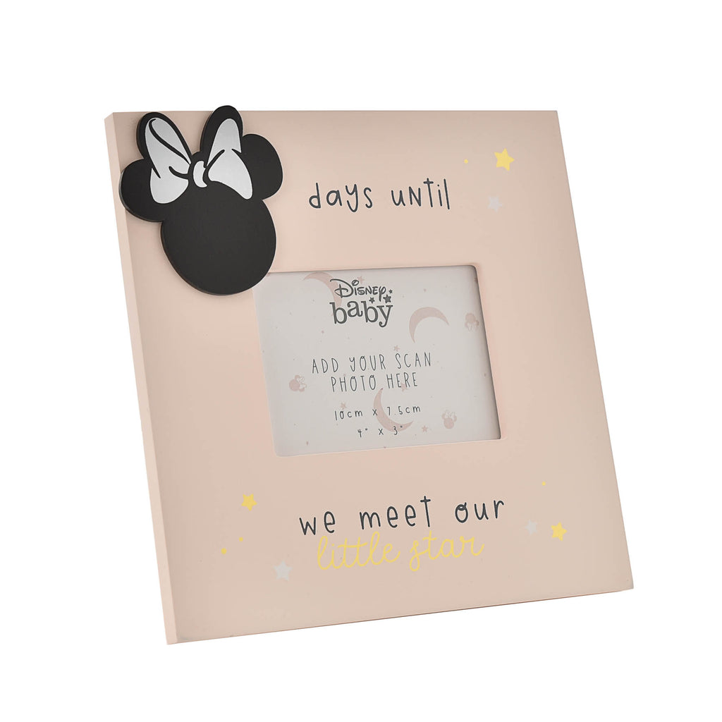 Pink Minnie Frame Disney Minnie Mouse Boxed Pink Scan Frame With Countdown