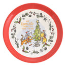 Disney Winnie the Pooh Christmas Ceramic 4 Piece Dining Set