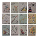 PRE-ORDER Harry Potter Charms Set of 24 Milestone Cards
