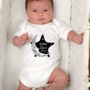 Personalised 'To The Moon and Back' Baby Vest (0-3 Months)