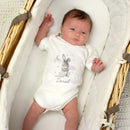 Personalised Baby Bunny Baby Vest (0-3 Months)