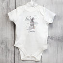 Personalised Baby Bunny Baby Vest (0-3 Months)