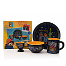 Paddington Christmas Ceramic 4 Piece Dining Set