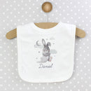 Personalised Baby Bunny Bib (0-3 Months)