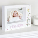 Personalised Baby Unicorn 7 x 5 Landscape Box Photo Frame