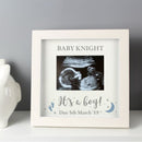 Personalised 'It's A Boy' 4 x 3 Baby Scan Frame