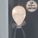 Personalised Message LED Glass Balloon