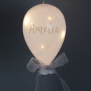 Personalised Message LED Glass Balloon