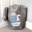 Personalised Sailboat Laundry/Storage Bag