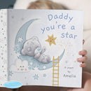 Personalised Tiny Tatty Teddy 'Daddy You're A Star' Paperback Poem Book