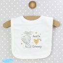 Personalised Tiny Tatty Teddy I Heart Baby Bib (0-3 Months)