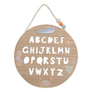PRE-ORDER Petit Cheri Ocean-Themed Alphabet Plaque - 24cm x 24cm