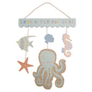 Petit Cheri Ocean-Themed Octopus Hanging Plaque - 30cm