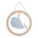 Petit Cheri Ocean-Themed Whale Plaque - 24cm