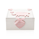 PRE-ORDER Petit Cheri Pink Elephant 'My Special Keepsakes' Box - 16cm x 16cm