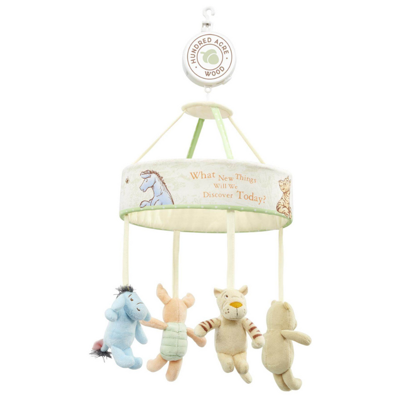 Disney Winnie The Pooh Hundred Acre Musical Cot Mobile