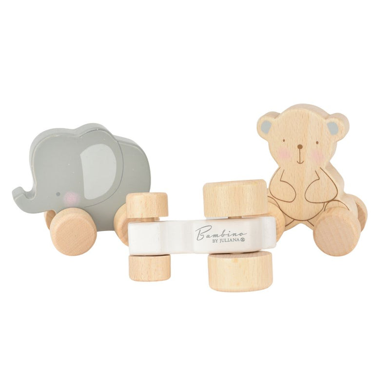 Bambino Rosie the Rabbit Wooden Push Toy