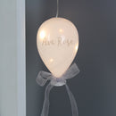 Personalised Message LED Glass Balloon